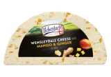 Cheese with mangoes and ginger WENSLEYDALE, 35% fat, 1 kg