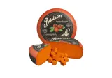 Semi-hard cheese with red pesto BASIRON, 50% fat, 1 kg