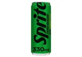 Sparkling drink SPRITE Zero, 330 ml, deposit bottle, 330 ml