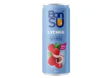 Carbonated lychee juice drink BONSU (99%), 0.33 l