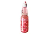 Sparkling refreshing drink RAMUNE, strawberry flavor, 200 ml