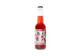 Organic kombucha with black currants and hibiscus