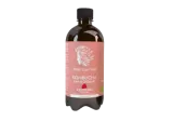 Organic raspberry flavored black tea drink