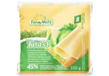 Processed cheese slices TOAST, 45% fat, 150 g