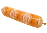 Smoked processed ROKIŠKIO HOMEMADE cheese with ham, 40% fat, 250 g