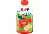 Organic apple, strawberry, banana puree HIPP, from 4 months, 100 g