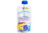 Organic apple and blueberry puree MARMALUZI (from 6 months), 90 g