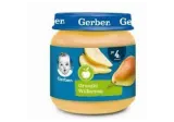 Pear puree GERBER (from 4 months), 125 g
