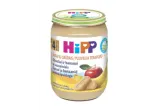 Organic apple and banana puree HIPP with cookies, from 4 months, 190 g