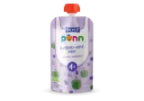 Organic blueberry and apple puree PONN (from 4 months), 100 g