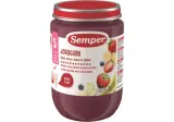 Strawberry, pear, banana and blueberry puree SEMPER, from 5 months, 190 g