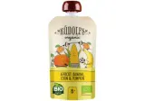 Organic corn, pumpkin puree RŪDOLFS with bananas, apricot, from 6 months