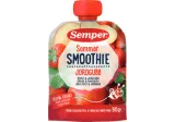Apple and strawberry puree SEMPER, from 6 months, 90 g