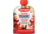 Yogurt and strawberry puree SEMPER, from 6 months, 90 g