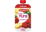 Fruit puree SEMPER with apples, raspberries, bananas, from 6 months, 110 g
