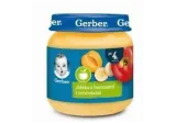 Apple, apricot and banana puree GERBER (from 6 months), 125 g