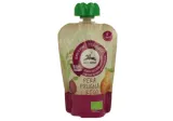Organic pear, plum and rice puree ALCE NERO (from 6 months), 100 g