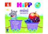 Organic dessert with blueberries, pomegranates and apples HiPP, 400 g