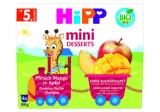 Органический десерт с персиками и манго HiPP, 400 г