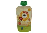 Organic apple and banana puree ALCE NERO (from 6 months), 100 g