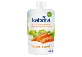 Puree with goat's milk, apples and carrots KABRITA from 6 months, 100 g