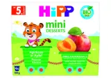 Organic dessert with apricots and apples HiPP from 6 months, 400 g