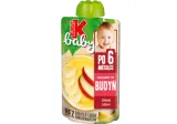 Banana, apple dessert with vitamin C, KUBUŠ baby, 100 g