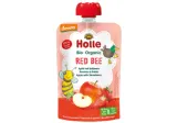 Organic apple, strawberry puree HOLLE RED BEE 8+ months, 100 g