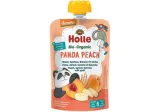 Organic peach, apricot, banana puree HOLLE PANDA PEACH 8+ months, 100 g