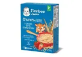 Cereal GERBER Crunchy bites, 8 grains, strawberry flavor, 200 g
