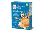 Cereal GERBER Crunchy bites, 8 grains, mixed fruit flavor, 200 g
