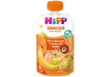 Organic pear, banana, grape puree HIPP with oats from 12 months, 120 g