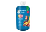 Baby puree GERBER with bananas, apples, cherries, plums and muesli, 110g