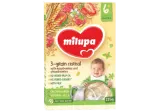 Porridge MILUPA, three grains, raspberries and strawberries, 6+ months, 225 g, 225 g
