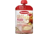 Ready-to-eat porridge SEMPER with apples and peaches, from 6 months, 120 g