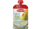 Ready-to-eat porridge SEMPER with pear and apricots, from 6 months, 120 g