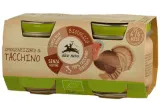 Organic turkey puree ALCE NERO (baby from 4 months), 160 g