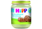 Organic beef preparation HIPP, from 5 months, 125 g