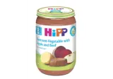 Organic beetroot, vegetable, apple and beef puree HIPP (from 8 months), 220 g