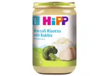 Broccoli puree HIPP with rice and rabbit, from 8 months, 220 g