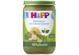 Organic puree pasta with pea stew from 8 months, 220 ml