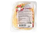 Cheese strips with garlic, 28% fat, 100 g