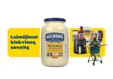 Mayonnaise HELLMANN'S ORIGINAL, 76% fat, 855 ml