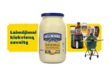Майонез HELLMANN'S ORIGINAL, 76% жира, 625 мл