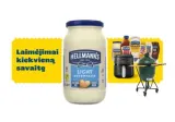 Mayonnaise HELLMANNS LIGHT, 27% fat, 405 ml