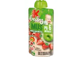 Apple and strawberry puree with vitamin C from 6 months, Kubuš baby, 120g