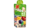 Apple and plum puree with vitamin C from 6 months, Kubuš baby, 120g
