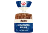 All grain parts AGOTOS bread with sprouted rye, 350 g