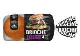 BRIOCHE burger buns, 280 g