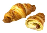Croissant with ham and cheese, 96 g